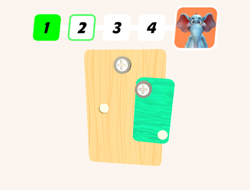 Joc Bestia neeclamă: puzzle înșurubat  on-line