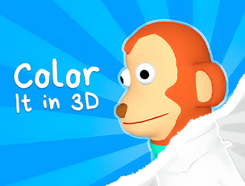 Joc Colorează -l în 3D  on-line