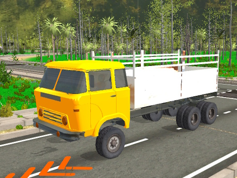 Joc Șofer imposibil de camion de marfă 2025  on-line
