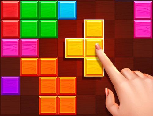 Joc Puzzle blochează clasic  on-line