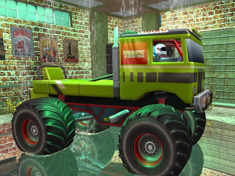 Joc Simulator de camioane monstru realist  on-line