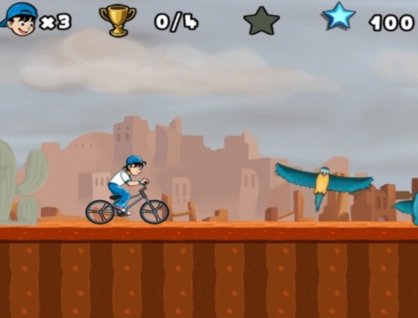 Joc Copil bmx  on-line