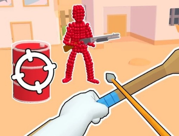 Joc Stickman Archer: săgeți de tragere la roșii  on-line