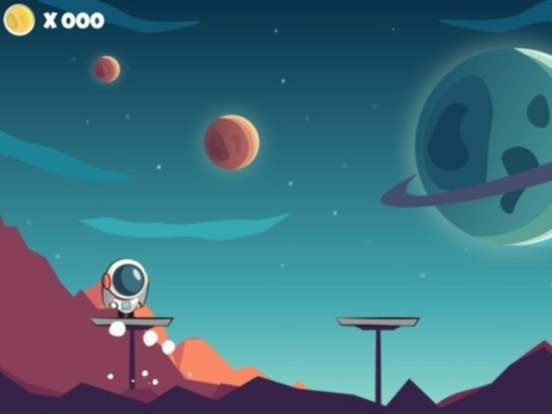 Joc Aventura astronautului  on-line
