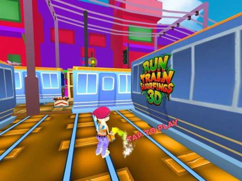 Joc Train Surf Run 3D on-line