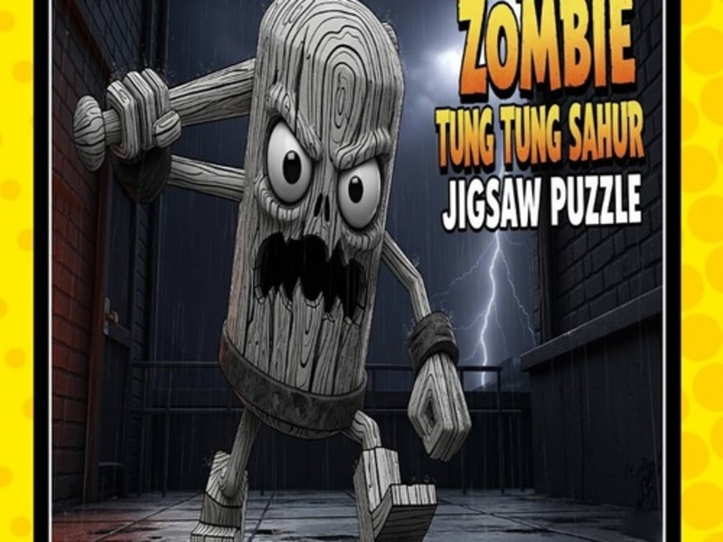 Joc Zombie Tung Tung Sahur Jigsaw Puzzle on-line