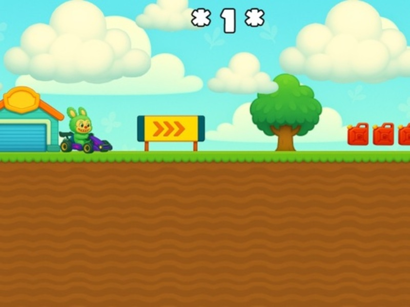 Joc Labubu Gokart on-line