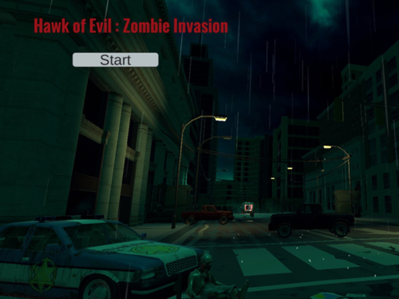 Joc Hawk of Evil Zombie Invasion on-line