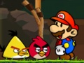Joc Mario vs Angry Birds  on-line