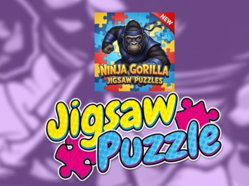 Joc Ninja Gorilla Jigsaw puzzle-uri on-line