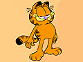 Joc Garfield se îmbracă  on-line