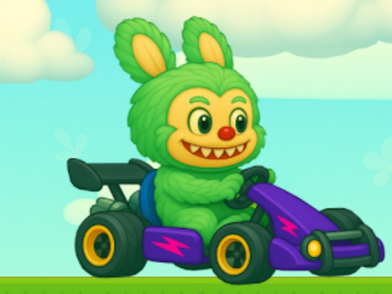 Joc Labubu Gokart on-line