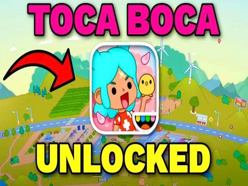 Joc Toca Boca Totul Deblocat on-line