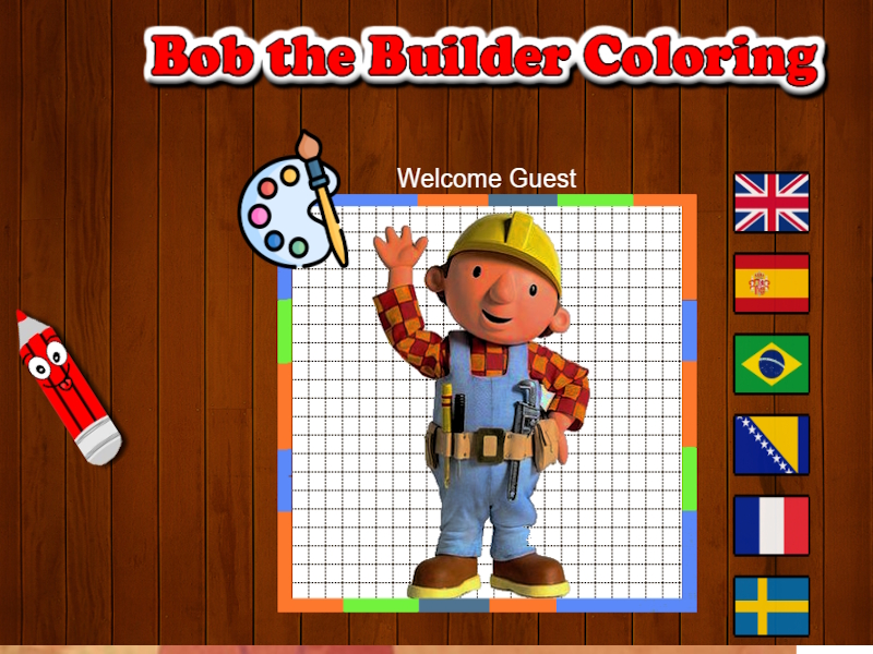 Joc Bob The Builder Colorat on-line