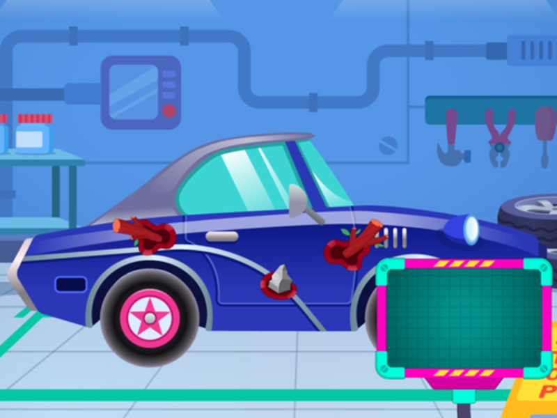 Joc Repararea îngrijirii auto Dudu mecanic on-line