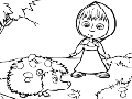 Joc Masha și Hedgehog  on-line