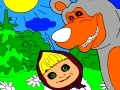Joc Masha și ursul din pădure  on-line