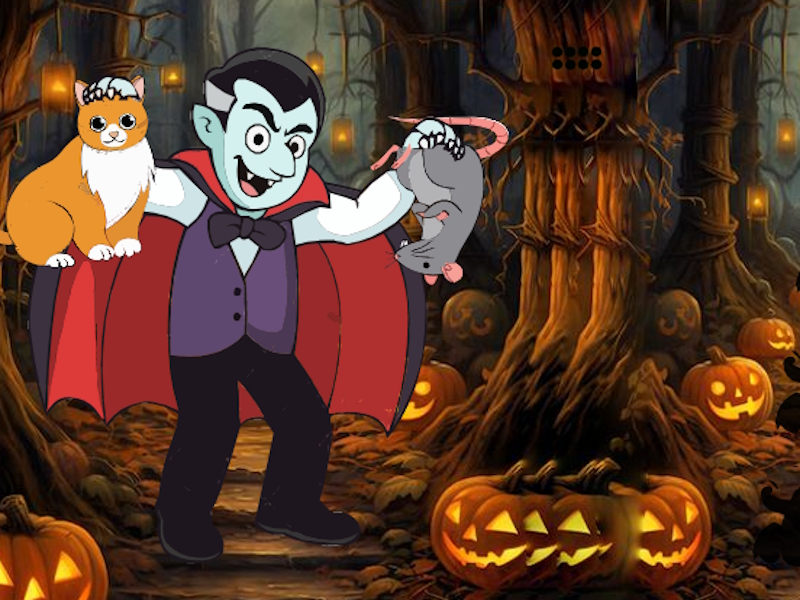 Joc Animalele prinse cu vampiri scapă on-line