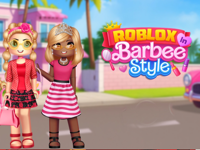 Joc Roblox în stilul Barbie on-line