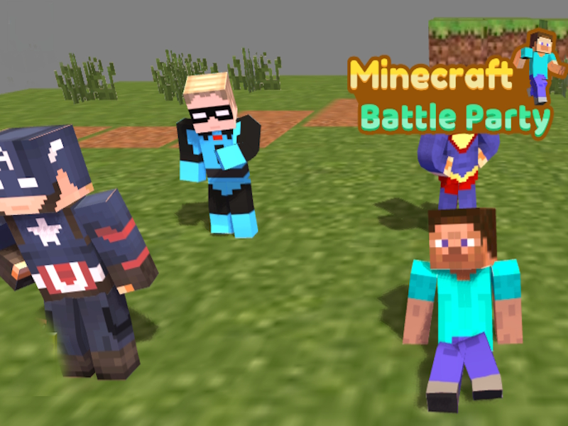 Joc Partidul de luptă Minecraft on-line