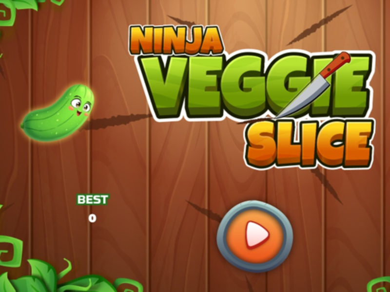 Joc Ninja Veggie Slice on-line