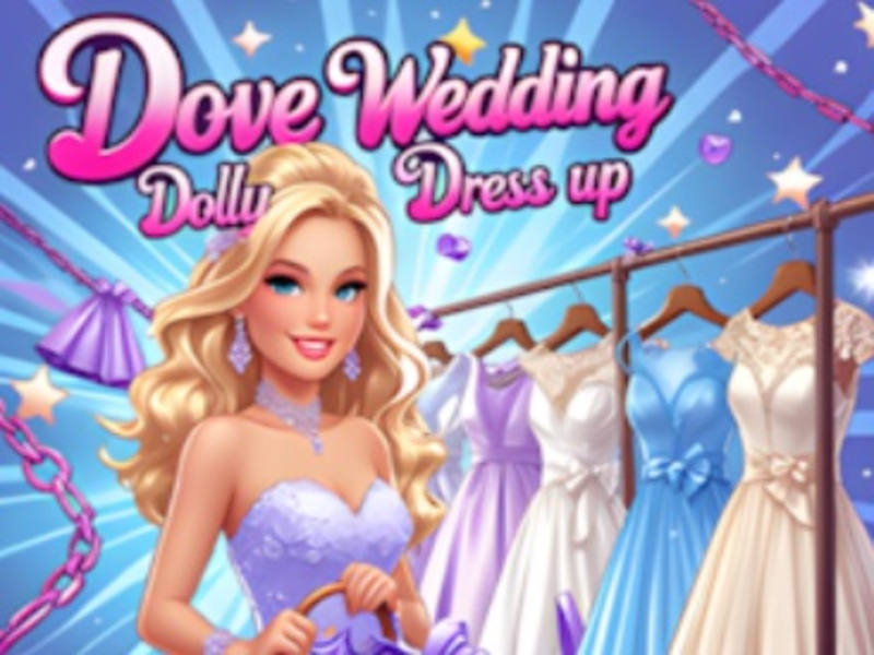 Joc Dove Wedding Dolly se îmbracă on-line