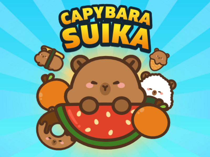 Joc Capybara Suika on-line