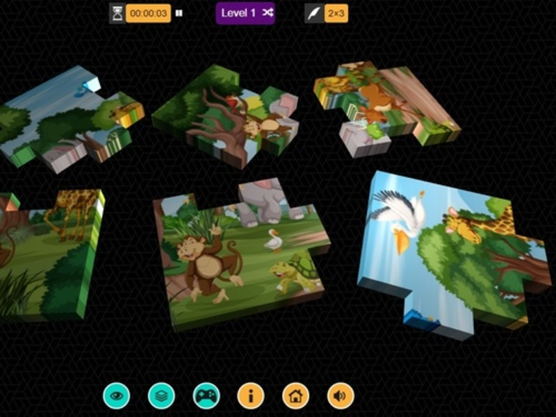 Joc Puzzle 3d Jigsaw on-line