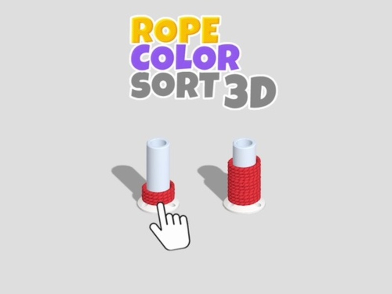 Joc Culoare de frânghie sortează 3D on-line