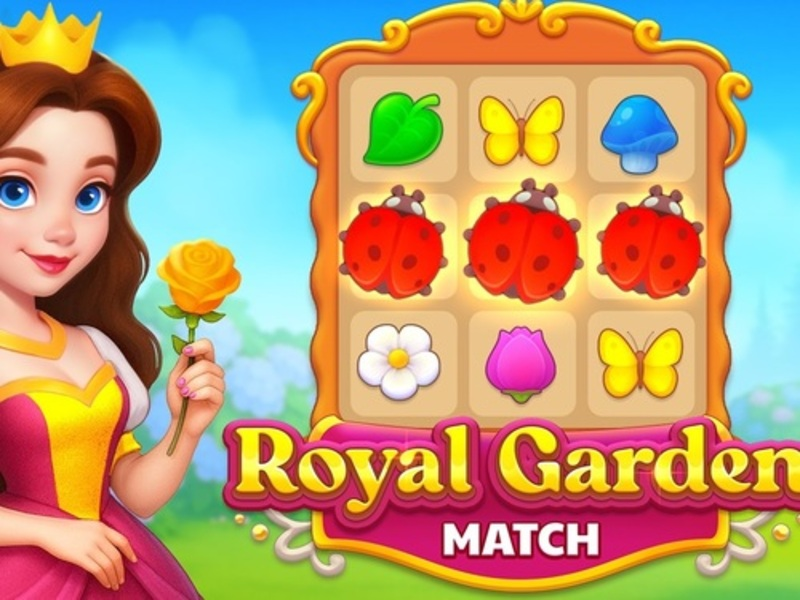 Joc Regal Garden Match on-line