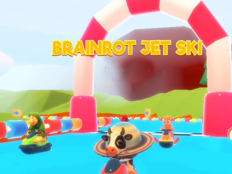 Joc Brainrot Jet Ski Racing on-line