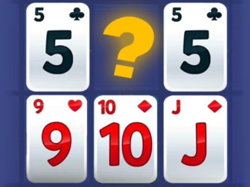 Joc Cărțile se potrivesc cu puzzle -ul on-line