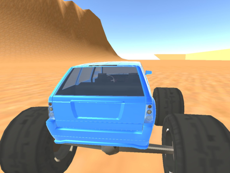 Joc Poliție vs Bandits Monster Truck on-line