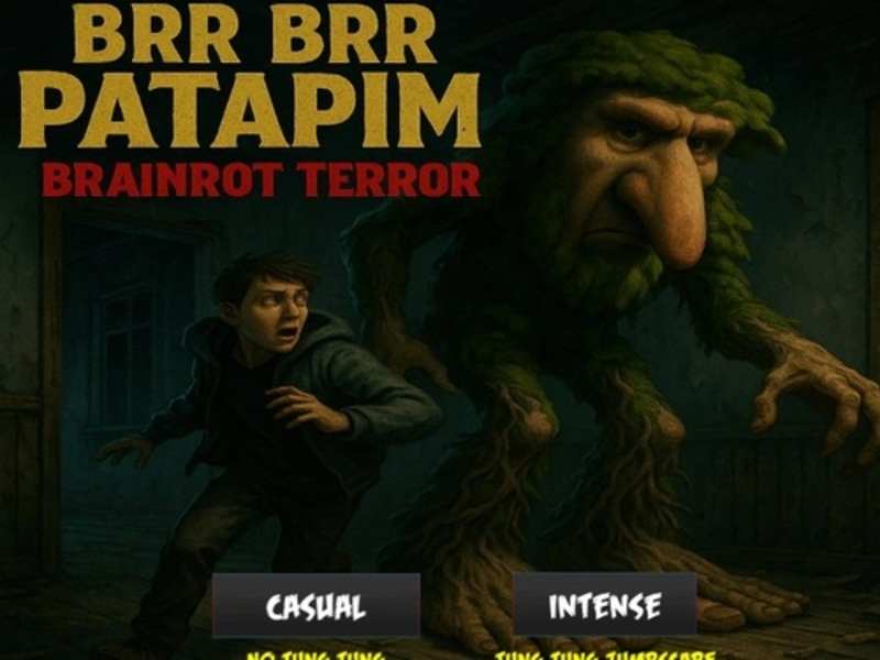 Joc BRR BRR Patapim Brainrot Terror on-line