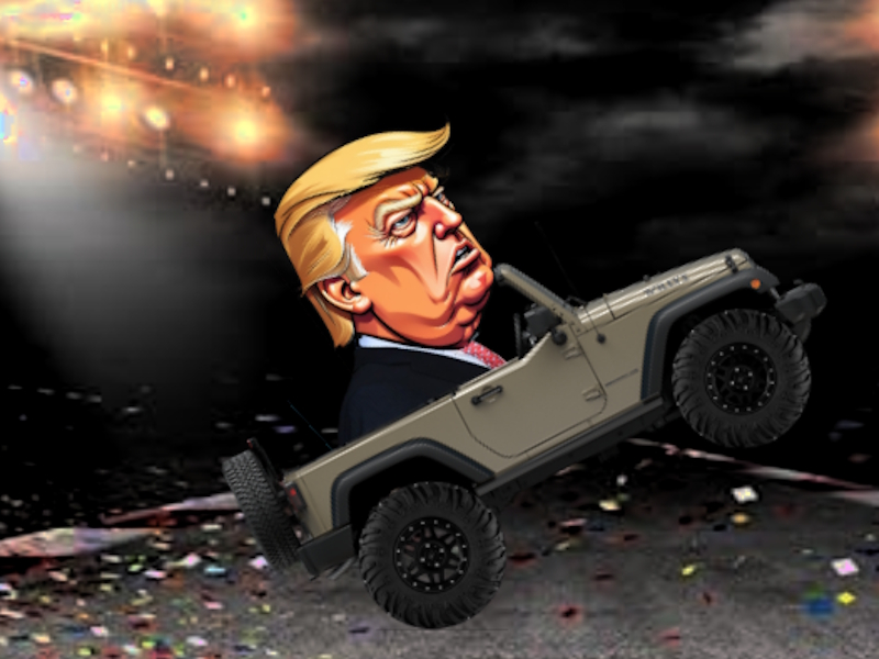 Joc Trump Wheelie Challenge on-line