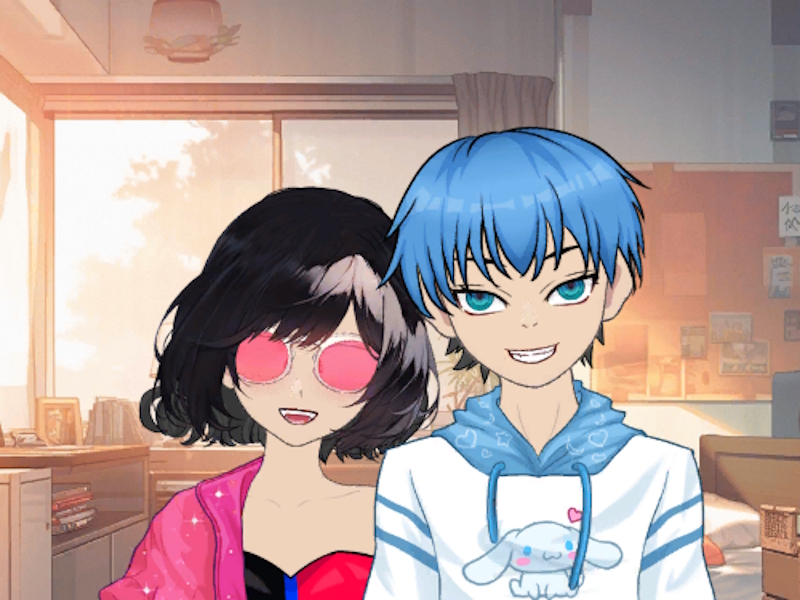 Joc Cuplu anime: producător de avatar on-line