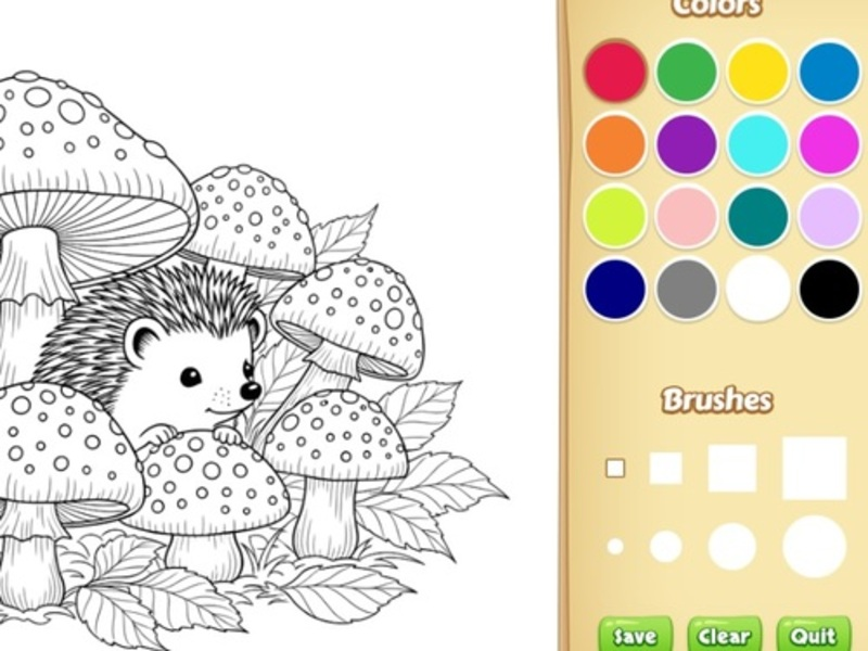 Joc Carte de colorat pentru animale de desene animate pentru copii on-line