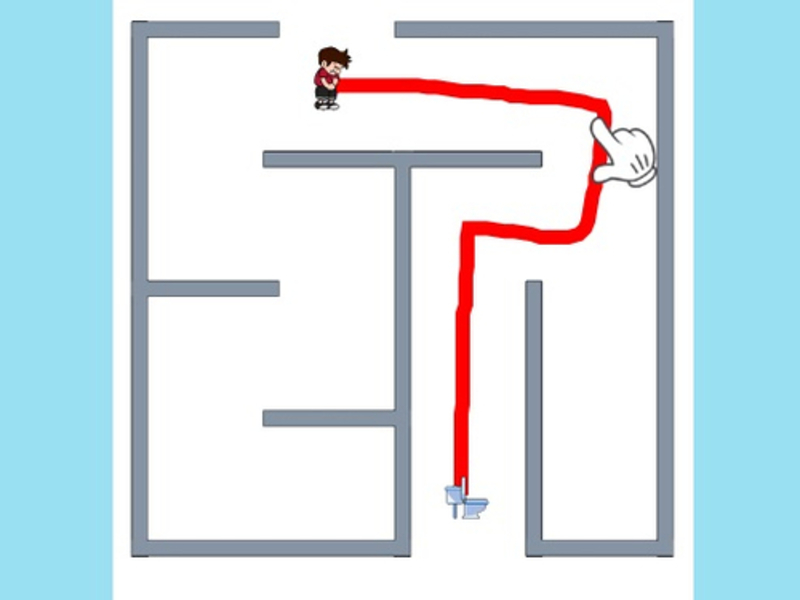 Joc Maze Escape Toaleta Rush on-line