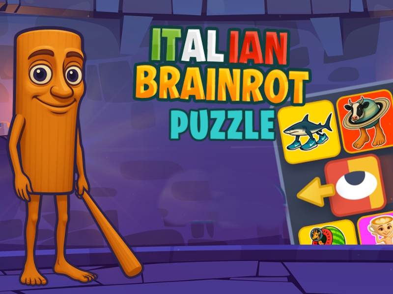 Joc Puzzle italian Brainrot on-line