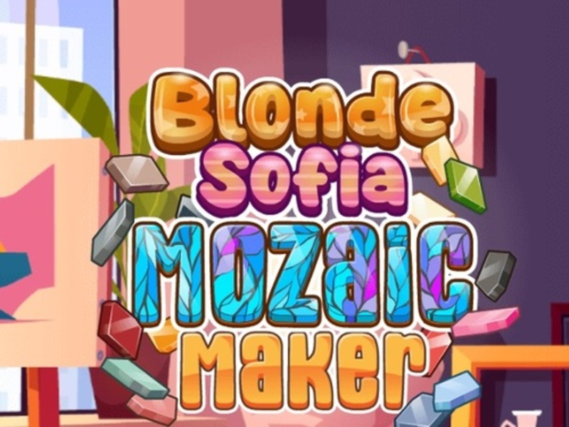 Joc Blonda Sofia: Mozaic Maker on-line