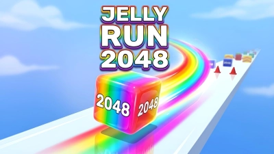 Joc Jelly Run 2048 on-line